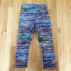 Lululemon Wunder Train High-Rise Crop 21"
Digital Oasis White Multi Sz 6